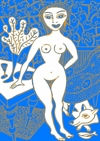 Frauenakt nach Matisse und mir